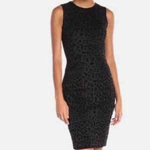 Calvin Klien Leopard Sheath Dress